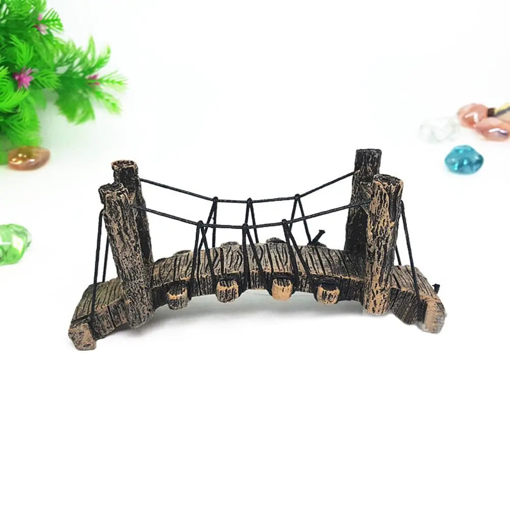 Fake Aquarium Water Bridge Ornament Pfoten Plaza