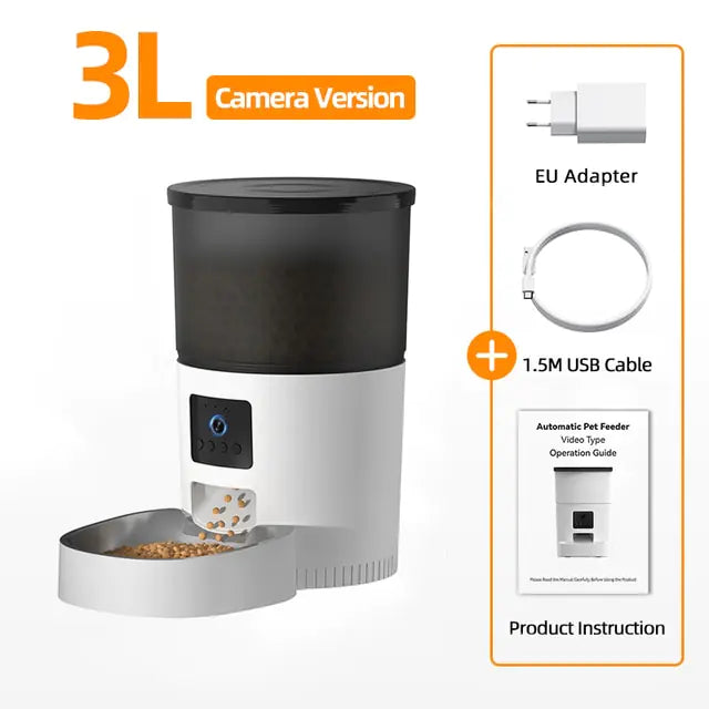 Automatic Cat Feeder With Camera Pfoten Plaza