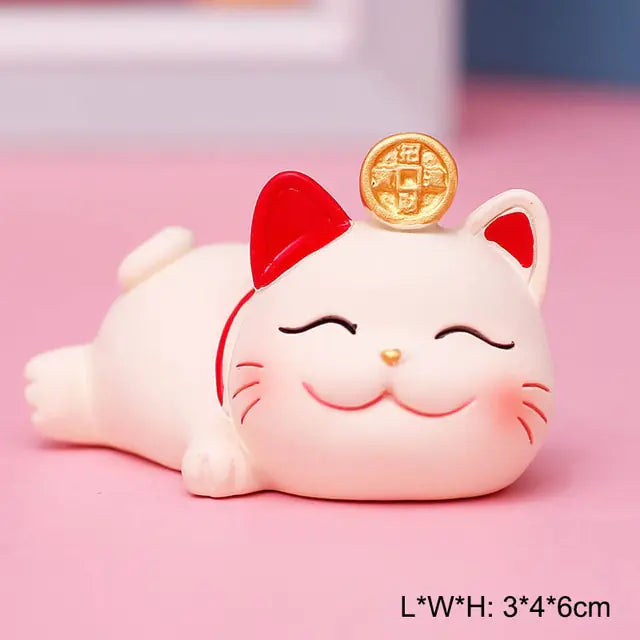 Chinese Lucky Wealth Waving Cat Pfoten Plaza