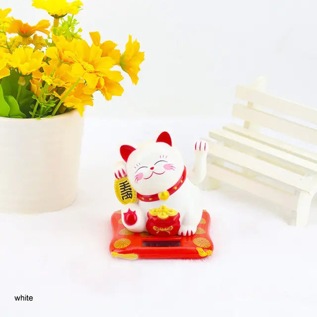 Chinese Lucky Wealth Waving Cat Pfoten Plaza