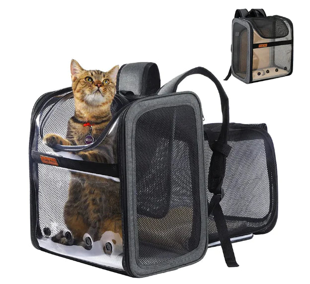 Pet Expandable Backpack Pfoten Plaza