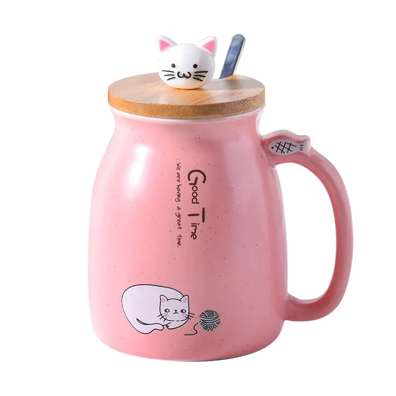 450ml Ceramics Cat Mug Pfoten Plaza