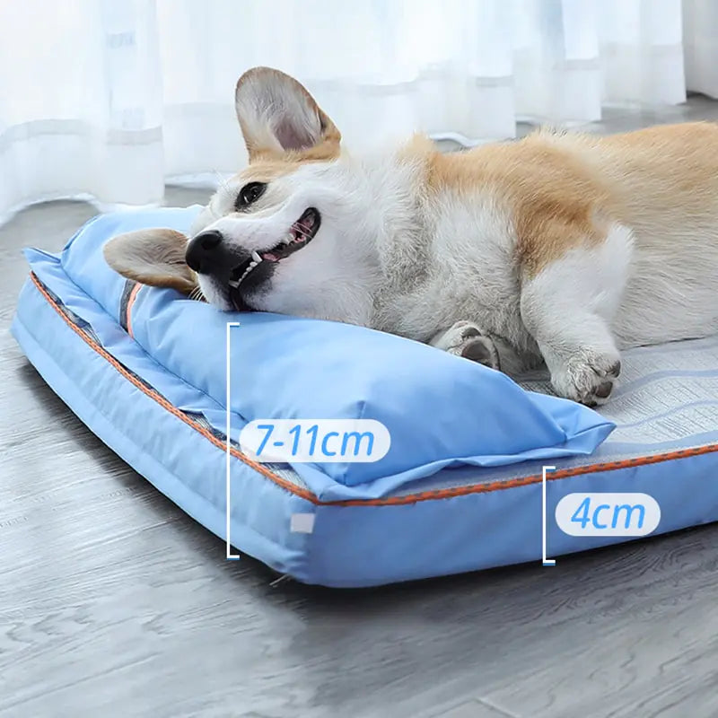 HOOPET Summer Dog Bed Thick Mat Pfoten Plaza