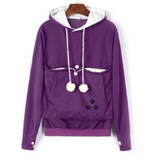 Katzen Hoodie Pfoten Plaza