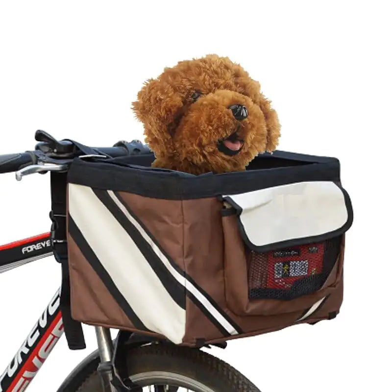 Puppy Dog Bicycle Basket Carrier Pfoten Plaza