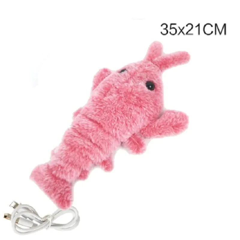 Jumping Shrimp Cat Toy Pfoten Plaza