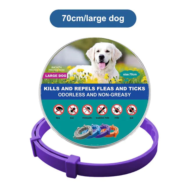 Anti-parasitic Adjustable Dog Collar Pfoten Plaza