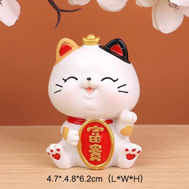 Chinese Lucky Wealth Waving Cat Pfoten Plaza