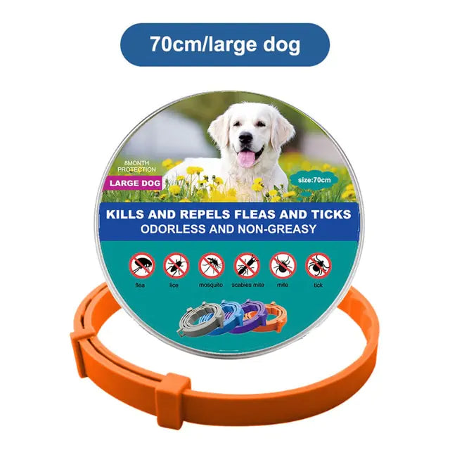 Anti-parasitic Adjustable Dog Collar Pfoten Plaza