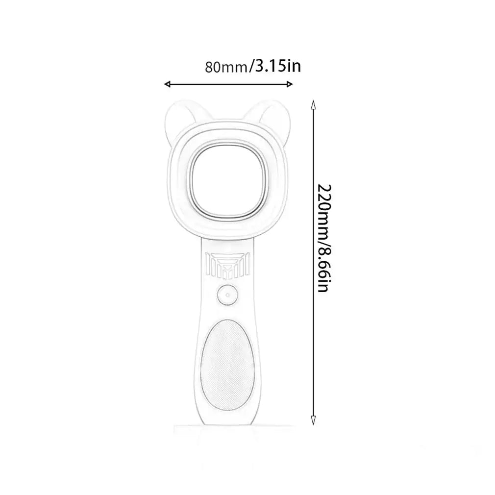 Cat Outdoor Rechargeable Bladeless Fan Pfoten Plaza