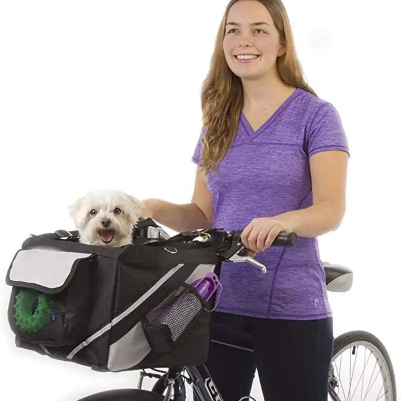 Puppy Dog Bicycle Basket Carrier Pfoten Plaza