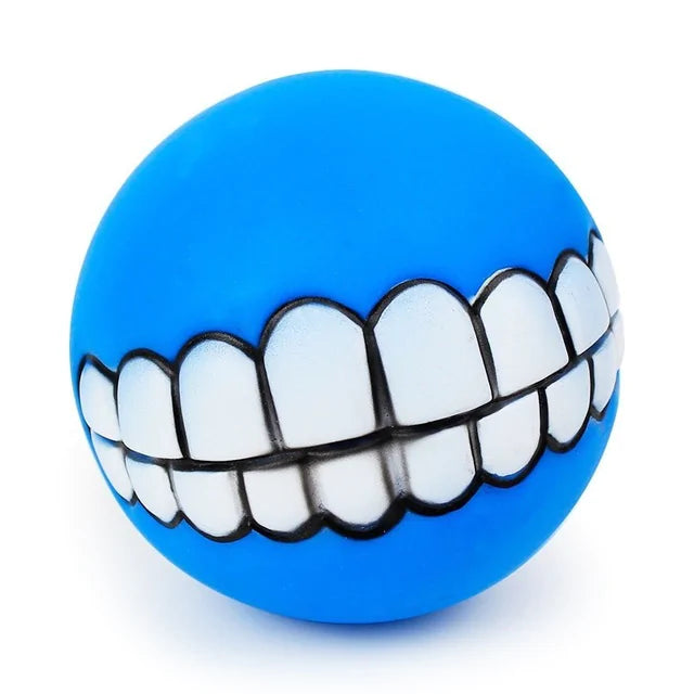 Pet Ball Teeth Silicon Chew Toys for Large Breeds Pfoten Plaza