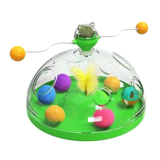 Multifunctional Turntable Pet Toys Pfoten Plaza