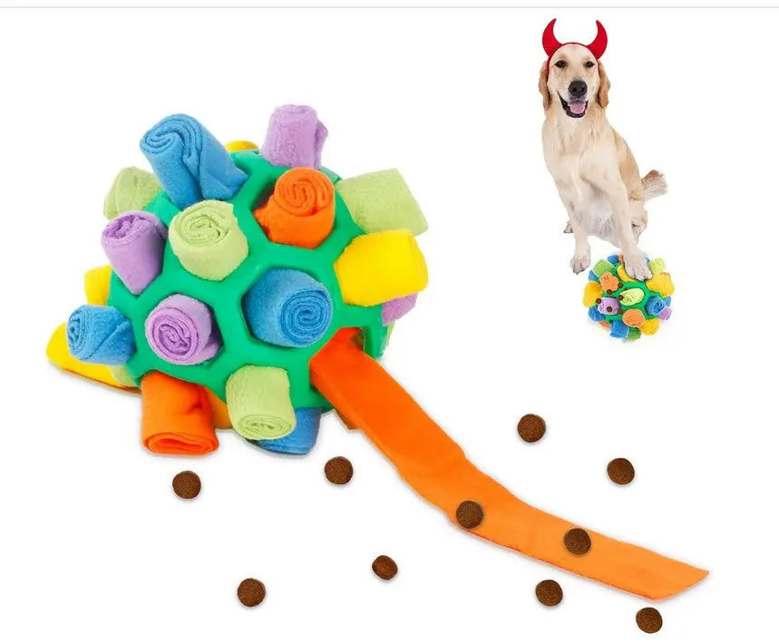 Pet smell fried ball toy dog blind box hidden food rubber ball puzzle smell leaky food ball Hypersku