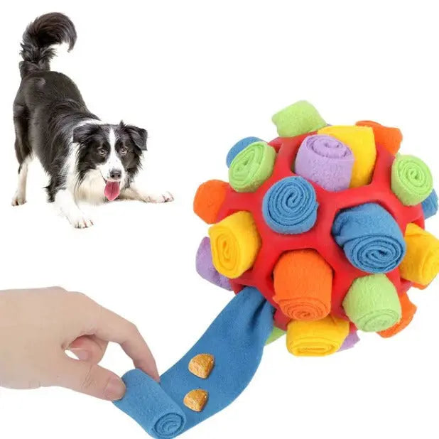 Pet smell fried ball toy dog blind box hidden food rubber ball puzzle smell leaky food ball Hypersku