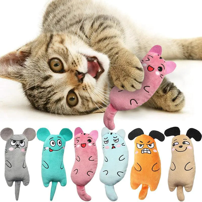 Interactive Plush Cat Toy Pfoten Plaza