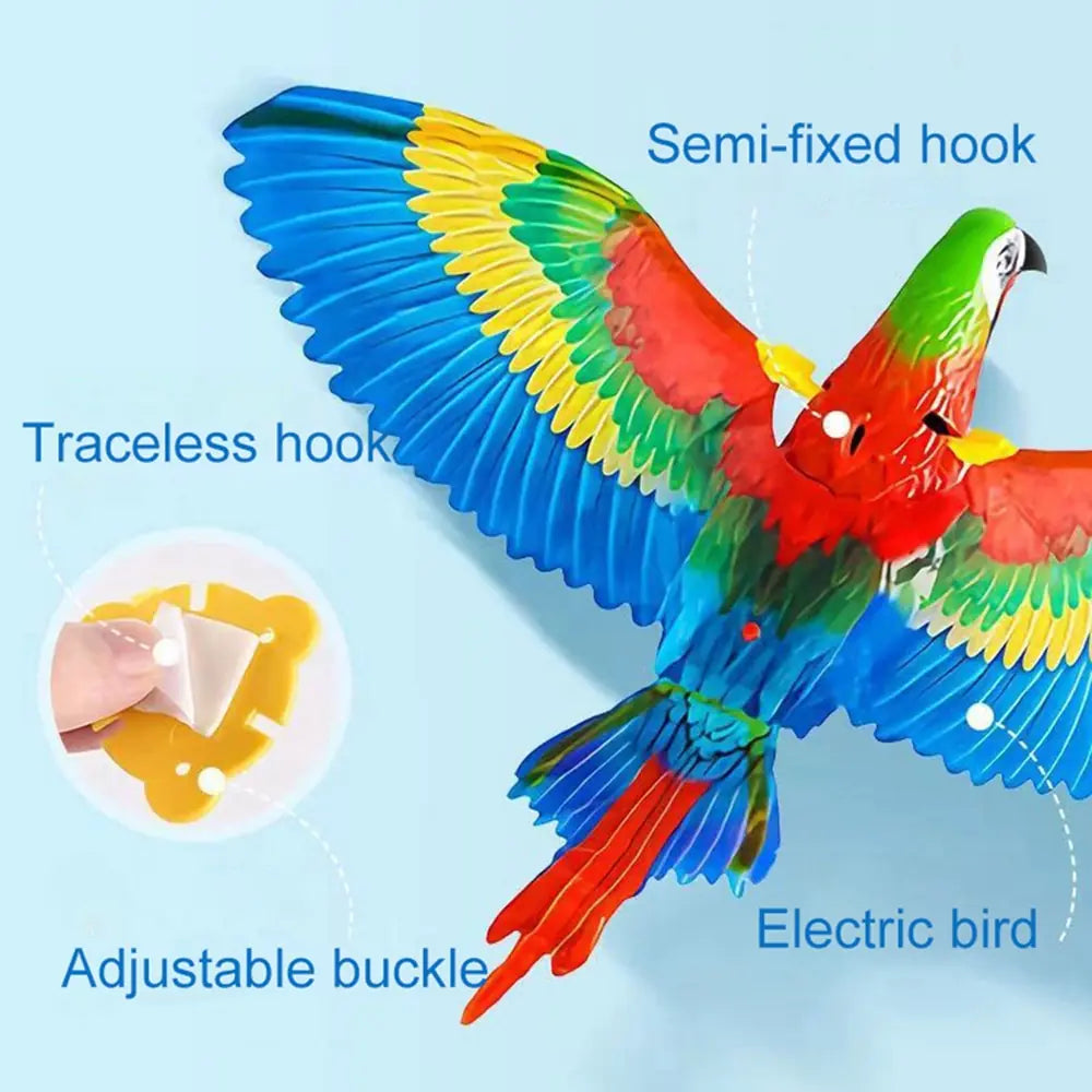 Interactive Electric Bird Cat Toy Pfoten Plaza