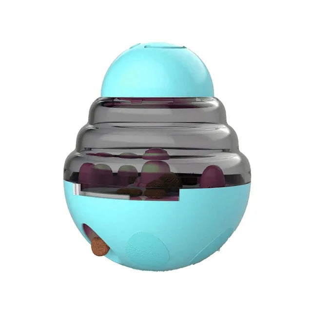 Interactive Cat Toy IQ Treat Ball Smarter Pfoten Plaza