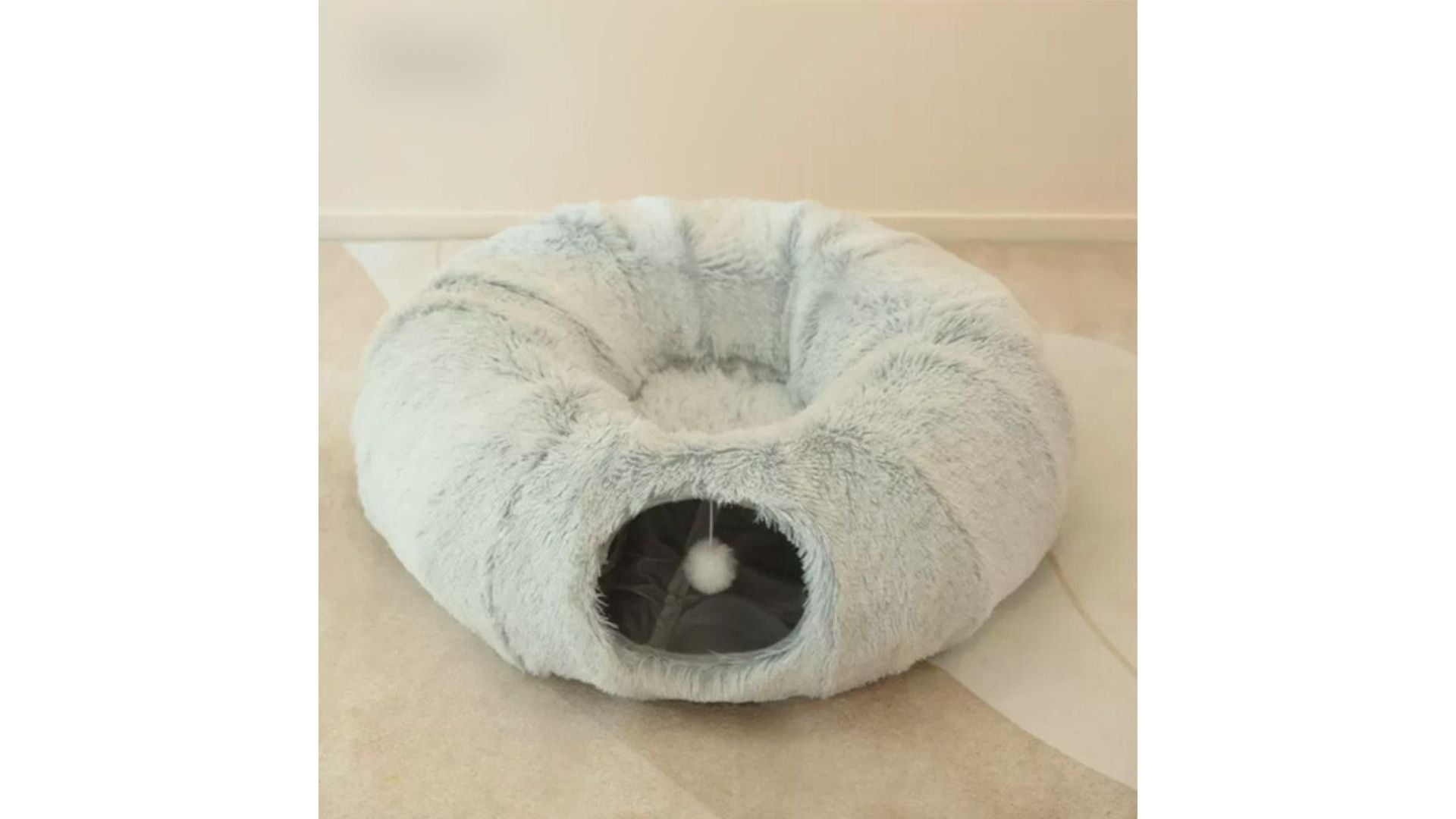 2-in-1 Rundtunnel-Katzenbett jencom