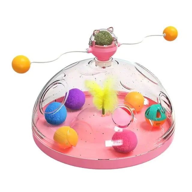 Multifunctional Turntable Pet Toys Pfoten Plaza