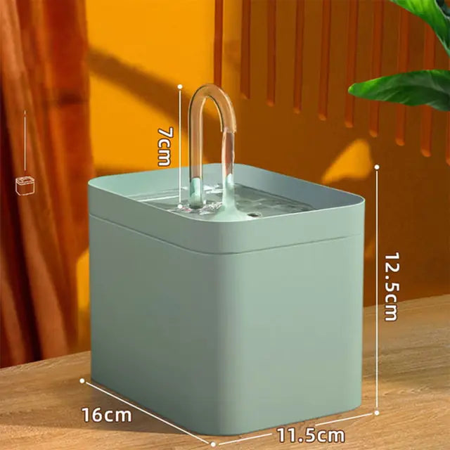 1.5L Automatic Cat Water Fountain Filter Pfoten Plaza