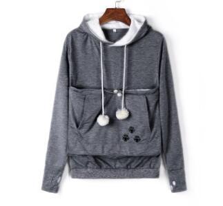 Katzen Hoodie Pfoten Plaza