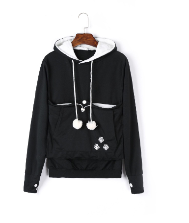 Katzen Hoodie Pfoten Plaza