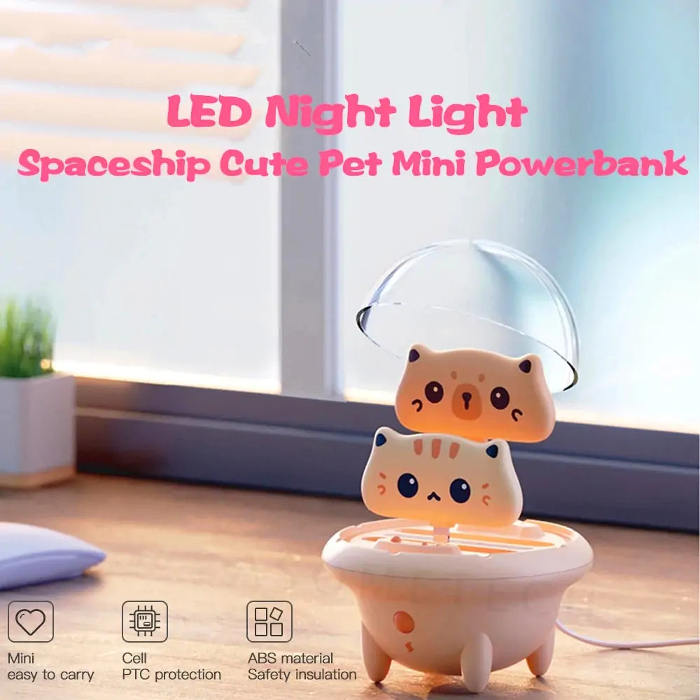 Cute Cat Portable Mini Power Bank Pfoten Plaza