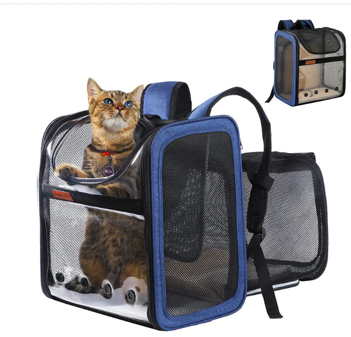 Pet Expandable Backpack Pfoten Plaza