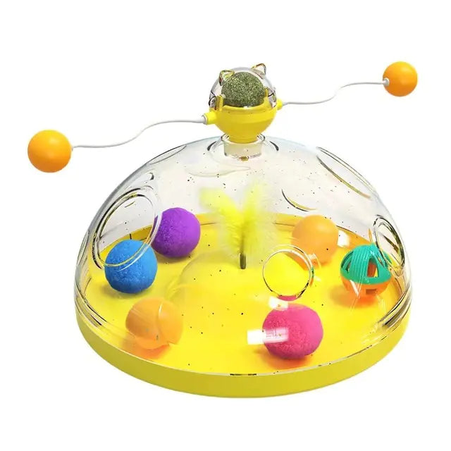 Multifunctional Turntable Pet Toys Pfoten Plaza