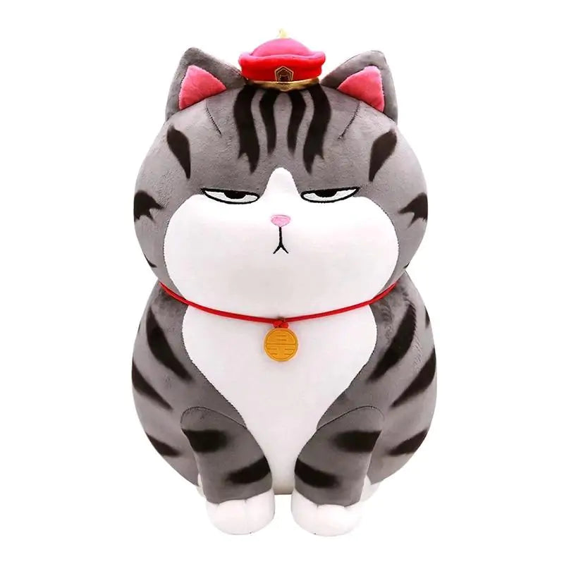 Kawaii Moody Giant Cat Plush Pfoten Plaza