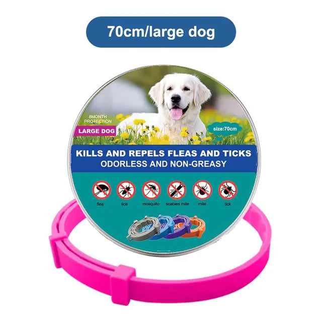 Anti-parasitic Adjustable Dog Collar Pfoten Plaza