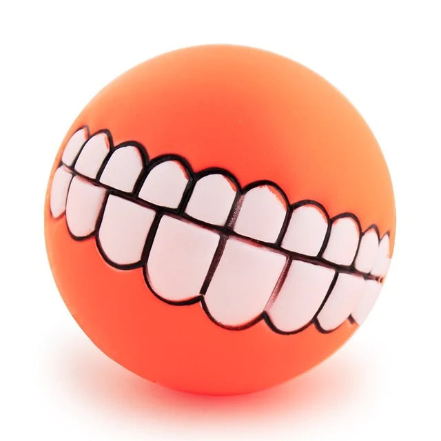 Pet Ball Teeth Silicon Chew Toys for Large Breeds Pfoten Plaza