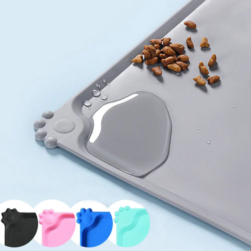 Silicone Pet Bowl Mat Pfoten Plaza