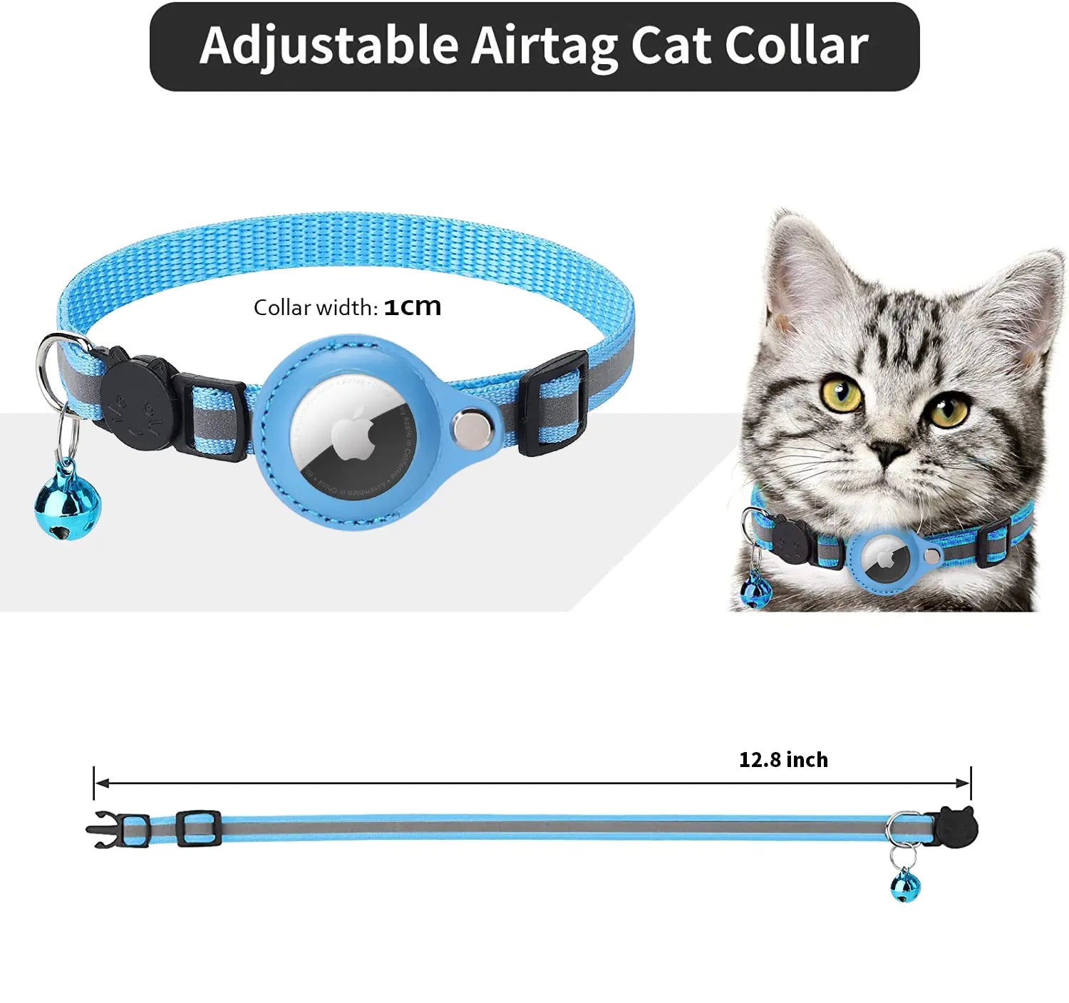 Anti-Lost Pet Cat Collar Pfoten Plaza