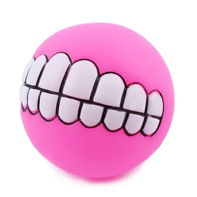 Pet Ball Teeth Silicon Chew Toys for Large Breeds Pfoten Plaza