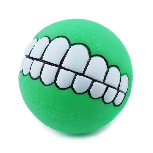 Pet Ball Teeth Silicon Chew Toys for Large Breeds Pfoten Plaza