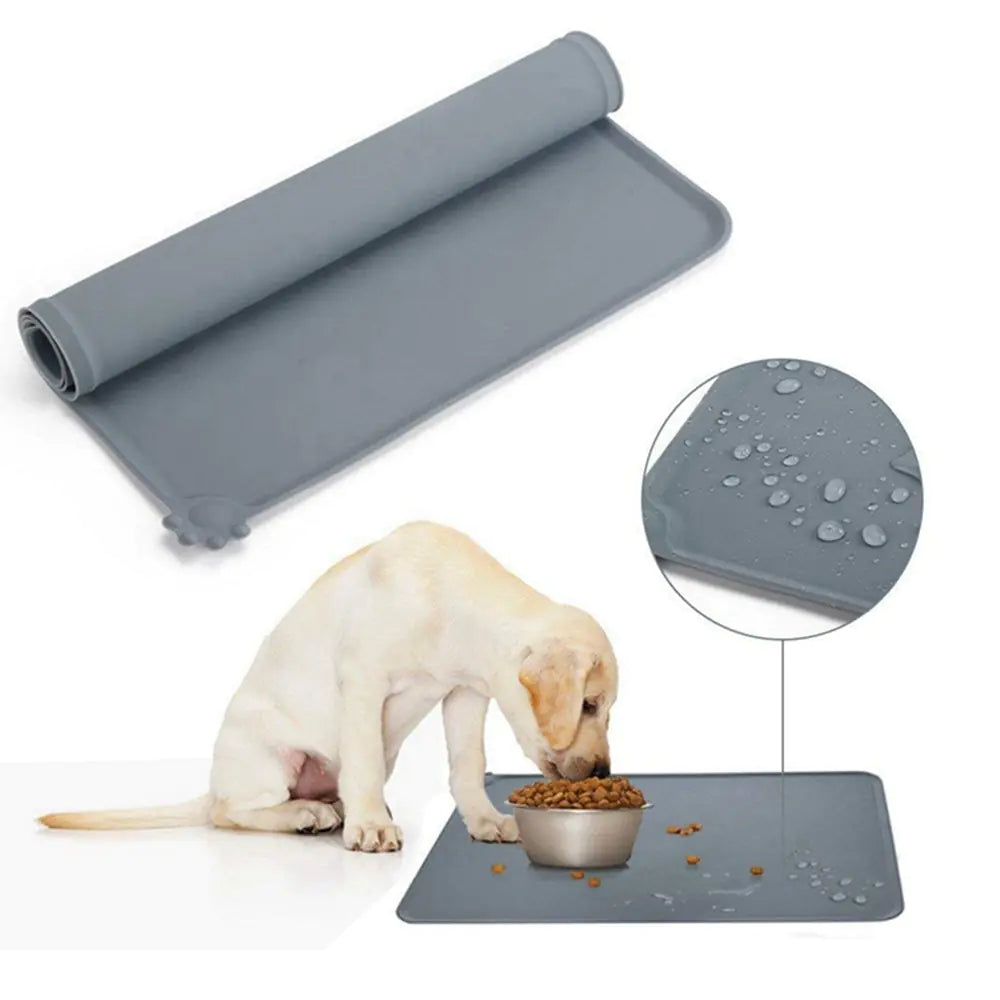 Silicone Pet Bowl Mat Pfoten Plaza