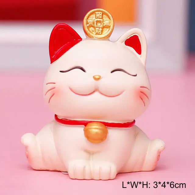 Chinese Lucky Wealth Waving Cat Pfoten Plaza