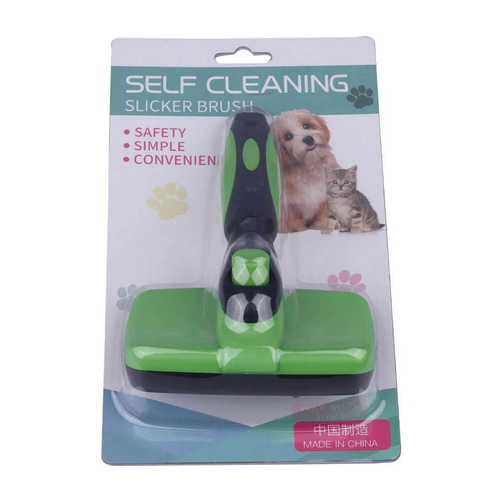 Self Cleaning Dog Brush Pfoten Plaza