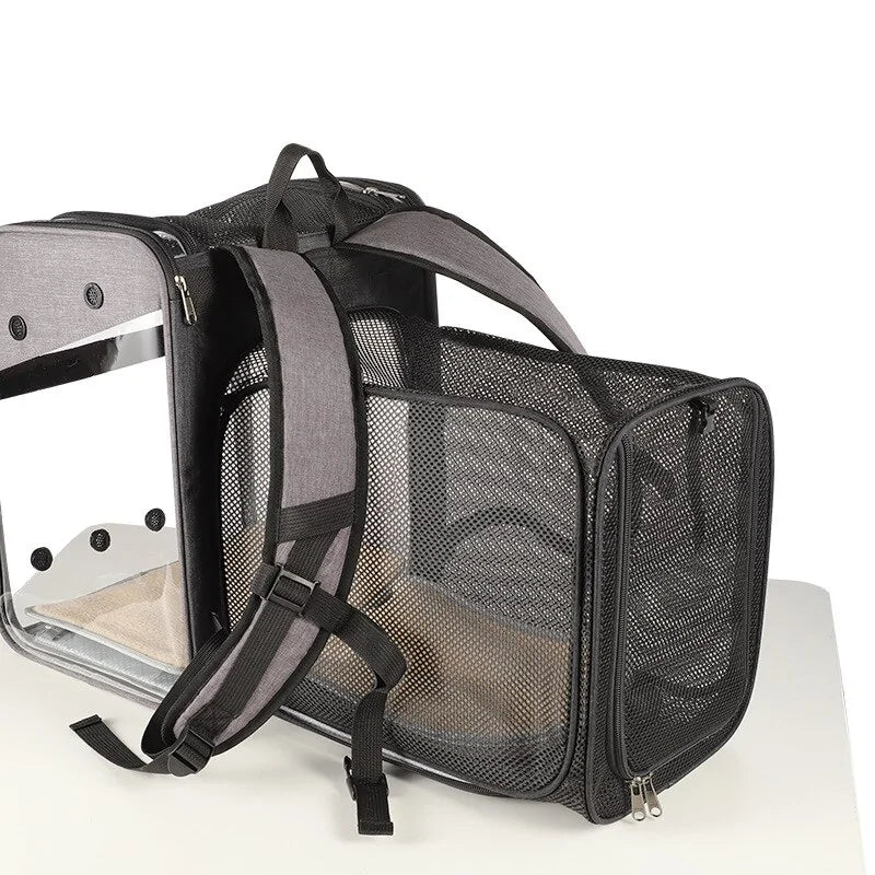 Pet Expandable Backpack Pfoten Plaza