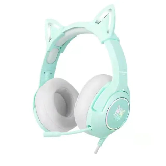 Cute Cat Ear Headphone with Mic Pfoten Plaza