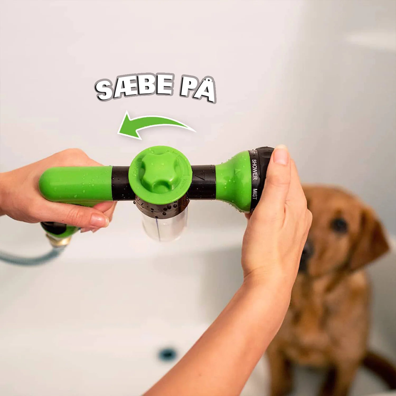 Dog Shower Jet Attachment Pfoten Plaza