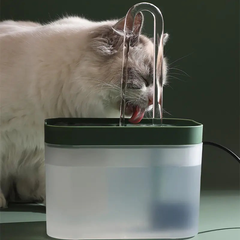 1.5L Automatic Cat Water Fountain Filter Pfoten Plaza