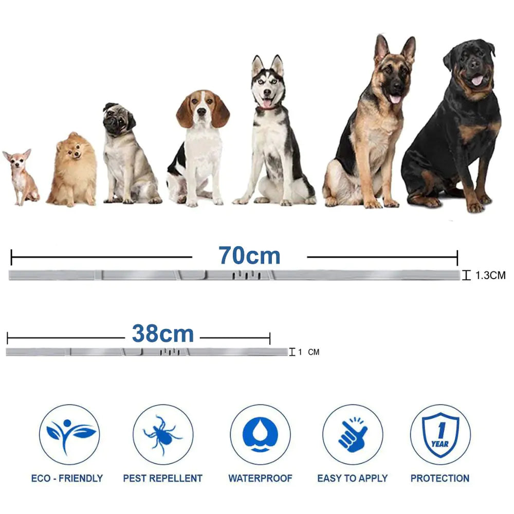 Anti-parasitic Adjustable Dog Collar Pfoten Plaza