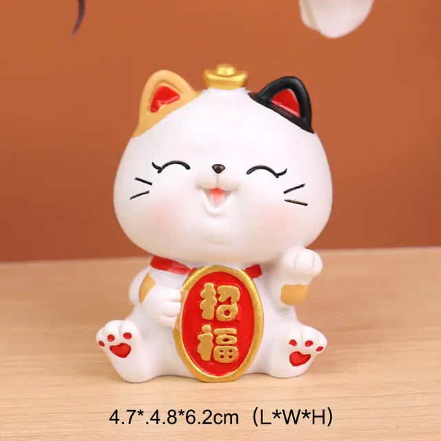 Chinese Lucky Wealth Waving Cat Pfoten Plaza