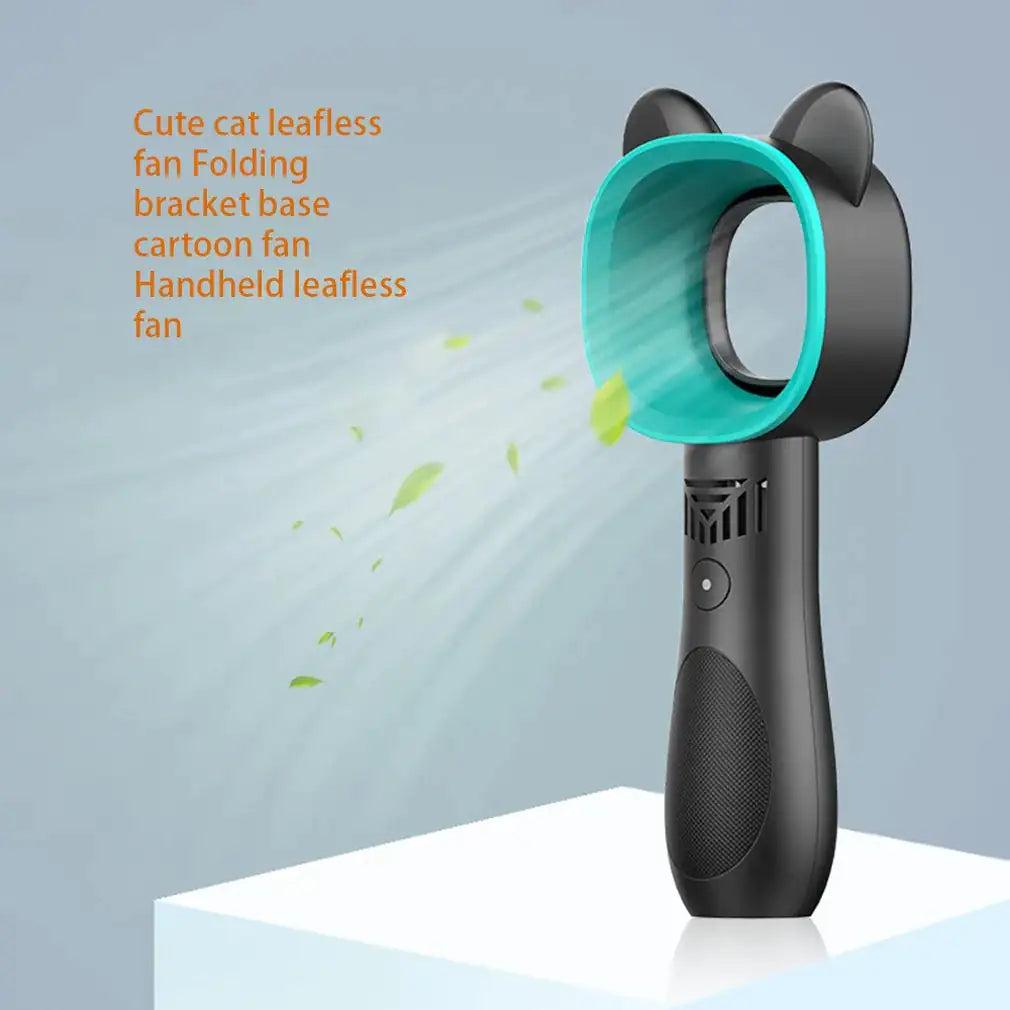 Cat Outdoor Rechargeable Bladeless Fan Pfoten Plaza