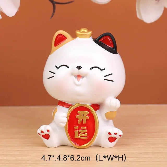 Chinese Lucky Wealth Waving Cat Pfoten Plaza