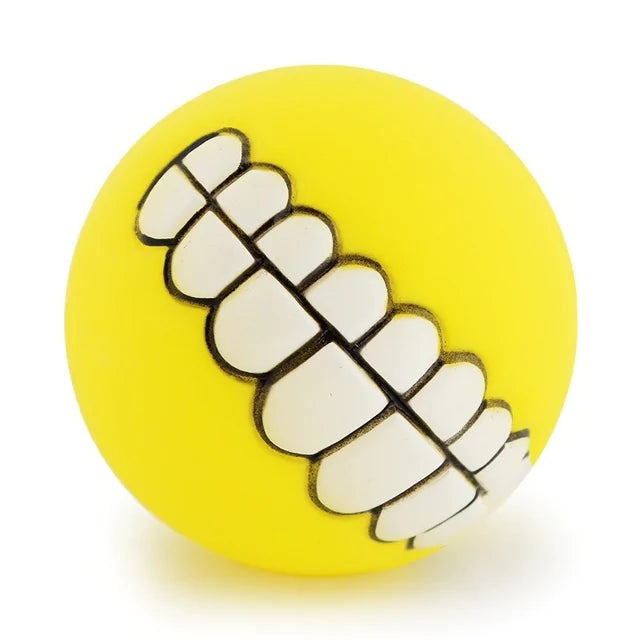 Pet Ball Teeth Silicon Chew Toys for Large Breeds Pfoten Plaza