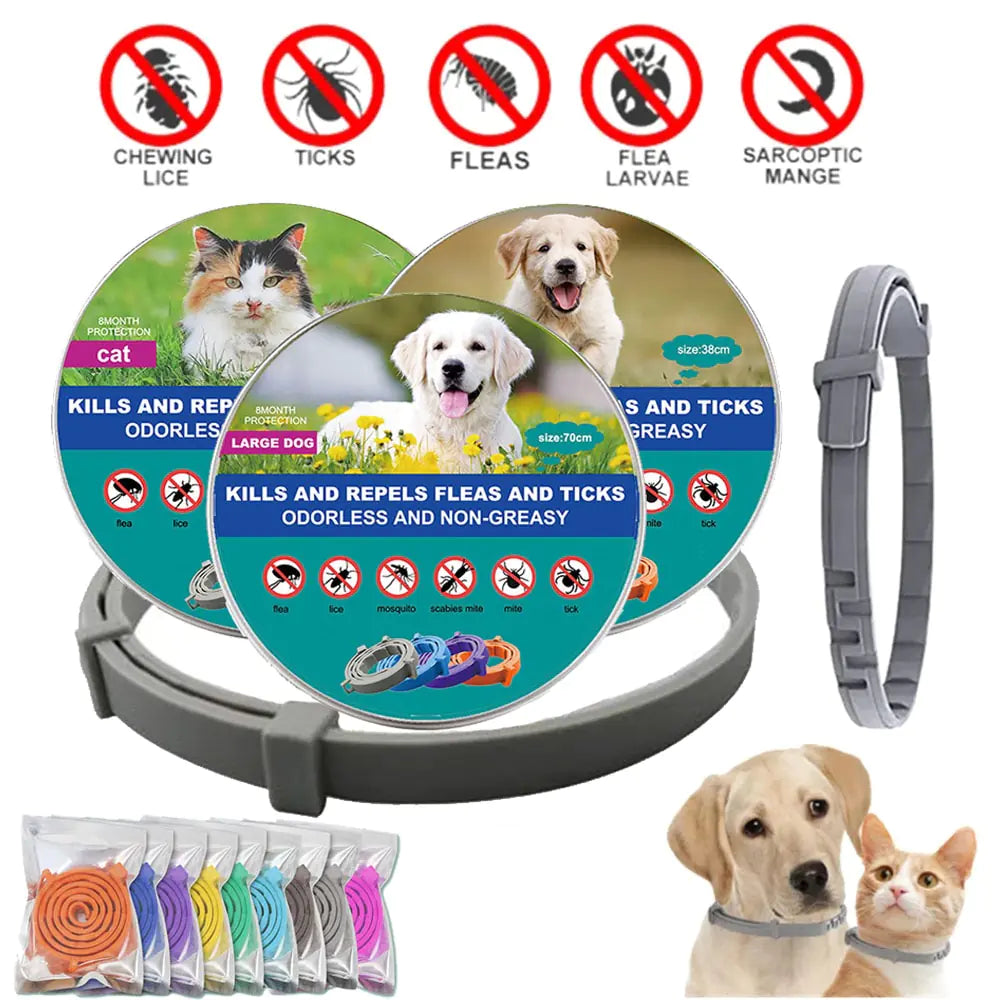 Anti-parasitic Adjustable Dog Collar Pfoten Plaza